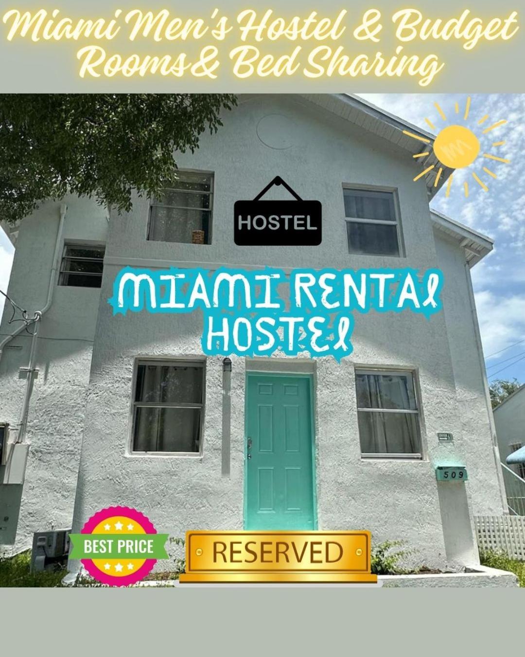103 Miami Shared Rooms For Men Central Comfortable, Affordable المظهر الخارجي الصورة